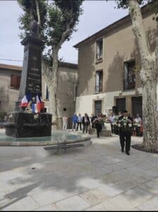 La restauration du monument aux morts à Gabian